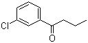 1-(3-Chlorophenyl)butan-1-one molecular structure (CAS 21550-08-3)