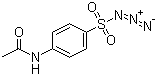 4-Acetamidobenzenesulfonyl azide molecular structure (CAS 2158-14-7)