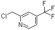 2-(Chloromethyl)-4-(trifluoromethyl)pyridine molecular structure (CAS 215867-87-1)