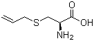 结构式 CAS# 21593-77-1, S-烯丙基-L-半胱氨酸