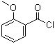 structure of CAS# 21615-34-9, o-Anisoyl chloride;2-Methoxybenzoyl chloride; 2-Methoxybenzoic acid chloride