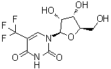 5-(Trifluoromethyl)uridine molecular structure (CAS 21618-67-7)