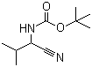 Boc-L-Val-nitrile molecular structure (CAS 216319-90-3)