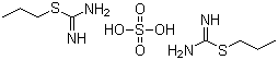 3-S-Isothiuronium propyl sulfonate  molecular structure (CAS 21668-81-5)