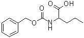 N-(Benzyloxycarbonyl)-DL-norvaline molecular structure (CAS 21691-43-0)