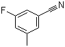3-Fluoro-5-methylbenzonitrile molecular structure (CAS 216976-30-6)