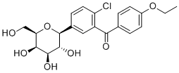 Dapagliflozin Keto Impurity molecular structure (CAS 2169998-23-4)