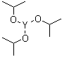 异丙醇钇分子结构 (CAS 2172-12-5)