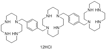 Plerixafor Impurity 2 DodecaHCl molecular structure (CAS 2173049-85-7)