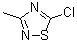 3-Methyl-5-chloro-1,2,4-thiadiazole molecular structure (CAS 21734-85-0)