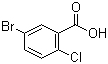 structure of CAS# 21739-92-4, 5-Bromo-2-chlorobenzoic acid
