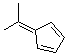 structure of CAS# 2175-91-9, 5-Isopropylidene-1,3-cyclopentadiene;5-Isopropylidenecyclopentadiene; 6,6-Dimethylfulvene; 6,6-Dimethylpentafulvene; 6,6'-Dimethylfulvene; Dimethylfulvene; Isopropylidenecyclopentadiene; NSC 132350