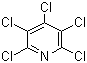 structure of CAS# 2176-62-7, Pentachloropyridine;2,3,4,5,6-Pentachloropyridine