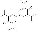 structure of CAS# 2178-51-0, 3,3',5,5'-Tetraisopropyldiphenoquinone;4-[4-oxo-3,5-di(propan-2-yl)cyclohexa-2,5-dien-1-ylidene]-2,6-di(propan-2-yl)cyclohexa-2,5-dien-1-one