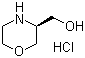 (S)-Morpholin-3-ylmethanol hydrochloride molecular structure (CAS 218594-79-7)