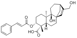 结构式 CAS# 2186648-60-0, 3α-肉桂酰氧基-9β,17-二羟基-ent-贝壳杉-15-烯-19-酸酸