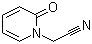 2-(2-Oxo-1-pyridinyl)acetonitrile molecular structure (CAS 218921-11-0)