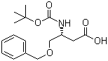 structure of CAS# 218943-31-8, Boc-O-benzyl-L-beta-homoserine