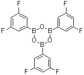2,4,6-Tris(3,5-difluorophenyl)boroxin molecular structure (CAS 218963-15-6)