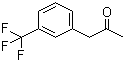结构式 CAS# 21906-39-8, 3-三氟甲基苯丙酮; 间三氟甲基苯丙酮; 间三氟甲基苯基-2-丙酮