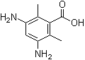 3,5-Diamino-2,6-dimethylbenzoic acid molecular structure (CAS 219297-24-2)