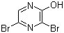 3,5-Dibromo-2-hydroxypyrazine molecular structure (CAS 21943-15-7)