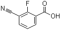 结构式 CAS# 219519-77-4, 3-氰基-2-氟苯甲酸