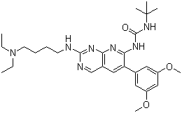 PD 173074 molecular structure (CAS 219580-11-7)