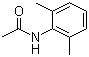structure of CAS# 2198-53-0, N-(2,6-Dimethylphenyl)acetamide;2',6'-Dimethylacetanilide; N-(2,6-dimethylphenyl)acetamide