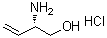(S)-2-Aminobut-3-en-1-ol hydrochloride molecular structure (CAS 219803-57-3)