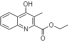 4-Hydroxy-3-methylquinoline-2-carboxylic acid ethyl ester molecular structure (CAS 219949-95-8)
