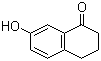结构式 CAS# 22009-38-7, 7-羟基-3,4-二氢-2H-1-萘酮; 7-羟基-1-四氢萘酮
