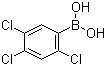 结构式 CAS# 220210-55-9, 2,4,5-三氯苯硼酸