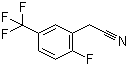 2-氟-5-(三氟甲基)苯乙腈分子结构 (CAS 220227-59-8)