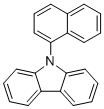 结构式 CAS# 22034-43-1, 9-(1-萘基)咔唑