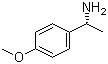 structure of CAS# 22038-86-4, (R)-(+)-1-(4-Methoxyphenyl)ethylamine;(R)-p-Methoxy-ethylbenzylamine; (R)-(+)-4-Methoxy-alpha-methylbenzylamine