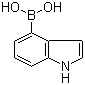 structure of CAS# 220465-43-0, Indole-4-boronic acid