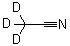 Trideuteroacetonitrile molecular structure (CAS 2206-26-0)