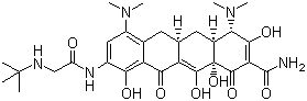 Tigecycline molecular structure (CAS 220620-09-7)