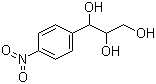 结构式 CAS# 2207-68-3, 1-(4-硝基苯基)甘油; 1-(4-硝基苯基)-1,2,3-丙三醇