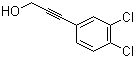 3-(3,4-Dichlorophenyl)-2-propyn-1-ol molecular structure (CAS 220707-94-8)