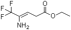 4-Amino-5,5,5-trifluoro-3-pentenoic acid ethyl ester molecular structure (CAS 220719-76-6)
