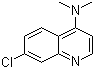 7-氯-N,N-二甲基喹啉-4-胺分子结构 (CAS 22072-07-7)