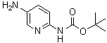 tert-Butyl (5-aminopyridin-2-yl)carbamate molecular structure (CAS 220731-04-4)