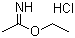 structure of CAS# 2208-07-3, Ethyl acetimidate hydrochloride