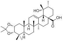 2,3-O-Isopropylidenyl euscaphic acid molecular structure (CAS 220880-90-0)