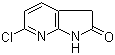 6-Chloro-1H-pyrrolo[2,3-b]pyridin-2(3H)-one molecular structure (CAS 220896-14-0)