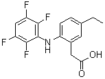罗贝考昔分子结构 (CAS 220991-32-2)