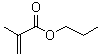 结构式 CAS# 2210-28-8, 甲基丙烯酸丙酯