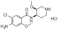 Ticalopride hydrochloride molecular structure (CAS 221180-26-3)